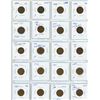 Image 1 : page of coins 1940 to 1973 pennies Canada coin cent