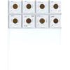 Image 3 : page of coins 1940 to 1973 pennies Canada coin cent