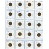 Image 1 : page of coins 1941 to 1969 pennies Canada coin cent