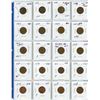 Image 1 : page of coins 1941 to 1978 pennies Canada coin cent