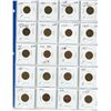 Image 1 : page of coins 1941 to 1977 pennies Canada coin cent