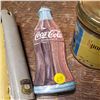 Image 4 : collector cans Coca Cola, Tobacco can sportsman, wooden color swatches