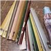 Image 5 : collector cans Coca Cola, Tobacco can sportsman, wooden color swatches
