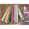 Image 8 : collector cans Coca Cola, Tobacco can sportsman, wooden color swatches