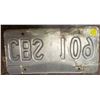 Image 2 : license plate Alaska vintage