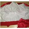 Image 11 : Snap-On jacket. Couple small paint looking spots. Medium red snap up coat. Made in USA