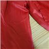 Image 4 : Snap-On jacket. Couple small paint looking spots. Medium red snap up coat. Made in USA