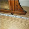 Image 4 : Large mirror shelf approximately 47" x 47" with spindles and contoured edges