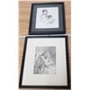 Image 1 : Two Mother and child framed prints Vera Louise Drysdale Navajo "Mother and Child" and Numbered print