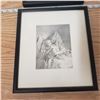 Image 3 : Two Mother and child framed prints Vera Louise Drysdale Navajo "Mother and Child" and Numbered print