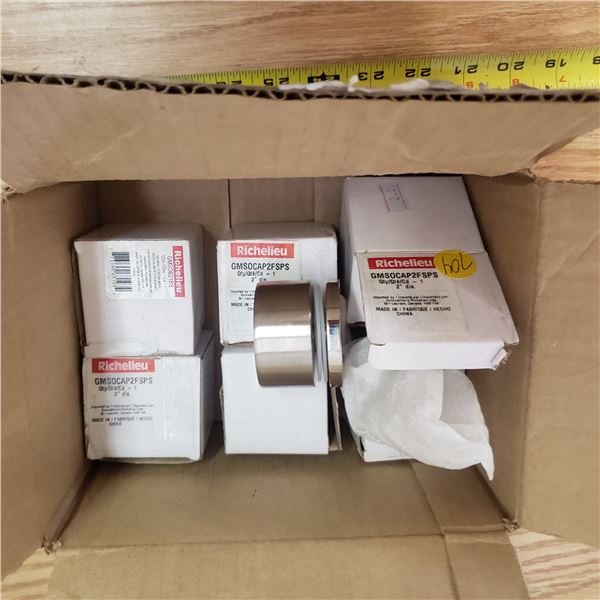 6 heavy smooth casters base foot  new old stock