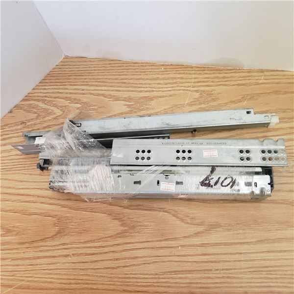 two  sets of 12" full extension drawer slides