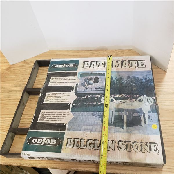 form for making patio stones