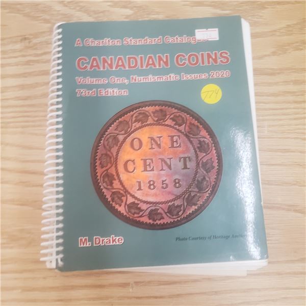 Charlton Volume 1 Canadian Coin Catalogue