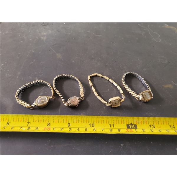 4 WOMEN'S WATCHES
