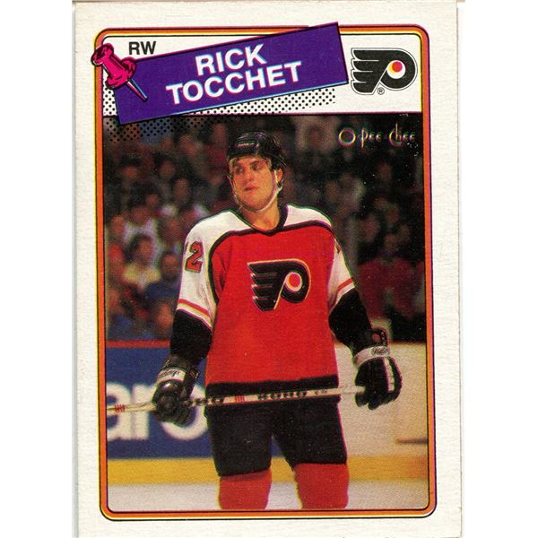 1988/89 OPC CARD RICK TOCCHET