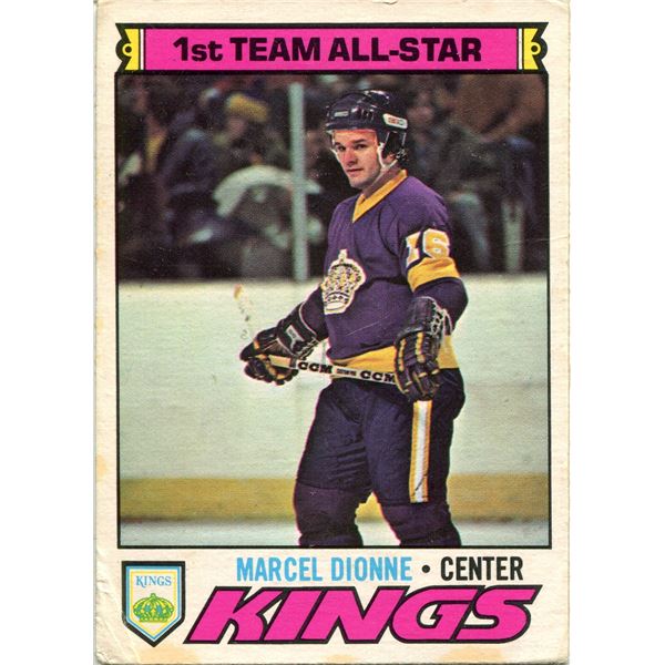 1977/78 OPC CARD MARCEL DIONNE -1ST TEAM ALL STAR