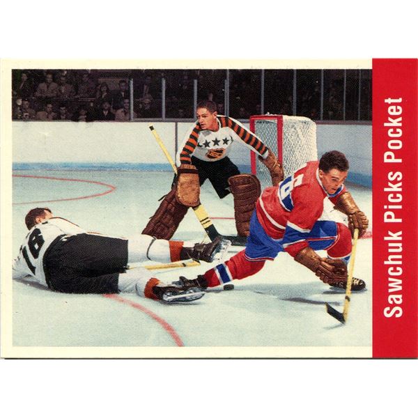 1994 PARKHURST CARD TERRY SAWCHUK -PICKS POCKET