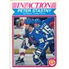 Image 1 : 1982/83 OPC CARD PETER STASTNY -IN ACTION