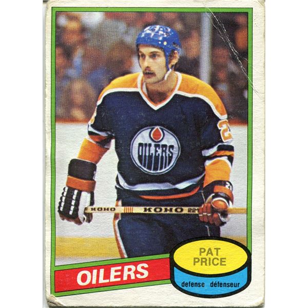 1980/81 OPC CARD PAT PRICE