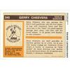 Image 2 : OPC CARD GERRY CHEEVERS