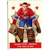 Image 1 : PARKHURST CARD JACQUES PLANTE -1ST TEAM ALL-STAR
