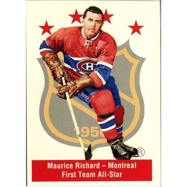 PARKHURST CARD MAURICE RICHARD -ALL STAR
