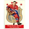 Image 1 : PARKHURST CARD MAURICE RICHARD -ALL STAR