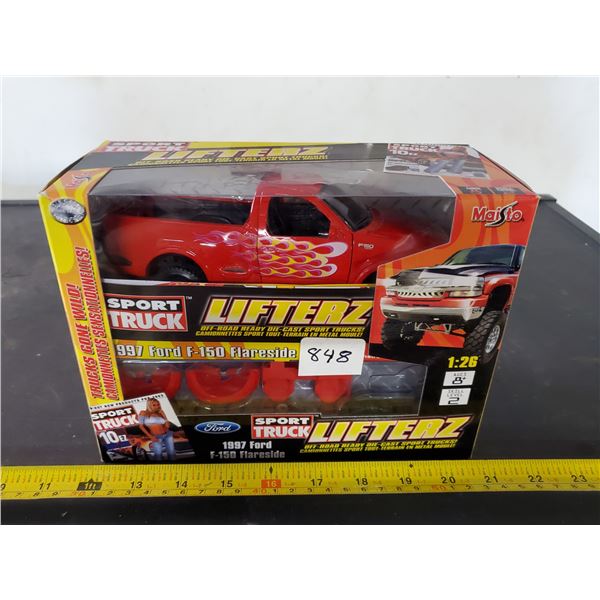 1997 FORD F-150 FLARESIDE SPORT DIECAST TRUCK 1/26 MAISTO