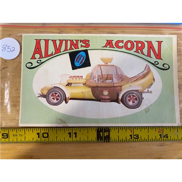 1970 Topps Way Out Wheels #7 of 36 Alvin's ACORN “Alvin the Chipmunk” TV car