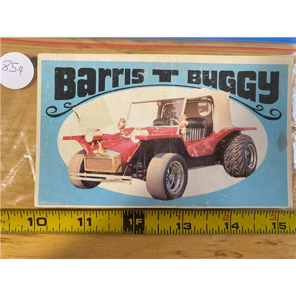1970 Topps Way Out Wheels #9 of 36 BARRIS T BUGGY ‘Takes Two Game TV Car’