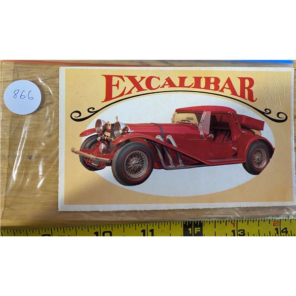 1970 Topps Way Out Wheels #30 of 36 EXCALIBUR  Sport Road Car