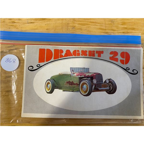 1970 Topps Way Out Wheels #32 of 36 DRANET 29  “Dragnet” TV Rod