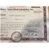 Image 2 : Stock Certificate Global Diversified Industries, Inc.  No face value.