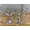 Image 7 : Assortment of cocktail glasses 9 glasses
