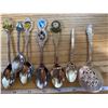 Image 2 : 12 x collector spoons Including Florida, Edmonton, Gravelbourg, Fredericton, Penticton, Calgary, rar