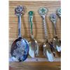 Image 4 : 12 x collector spoons Including Florida, Edmonton, Gravelbourg, Fredericton, Penticton, Calgary, rar