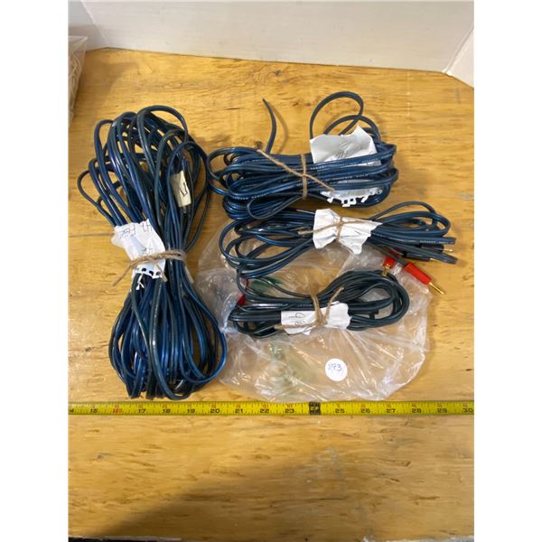 4X Speaker Cable 92’ Total  Phoenix Gold, Quicksilver Series.  1feet/0.3m