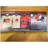 Image 1 : Team Canada Logo Hockey Uniforms 1920, 1928, 1961.