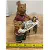 Image 14 : 3x Mice at Christmas set Nice set, one with broken table leg.