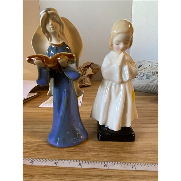 Angel figurine and little girl (Bedtime) figurine Angel “figurine and Bedtime Royal Doulton