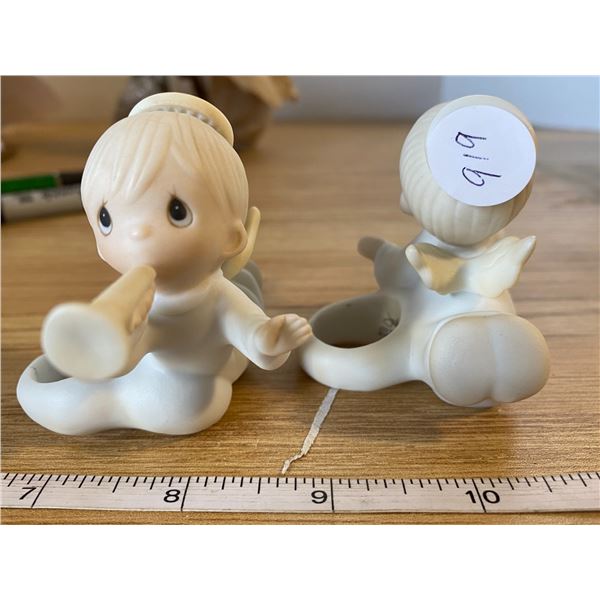 Candle decoration (2) “Joy To The world” angel candle decorations (2 )