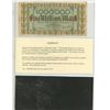 Image 1 : One million mark note notgeld Nuremburg Nurnburg 1000000 mark note