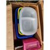 Image 2 : 2 BOXES OF BASKETS & CONTAINERS