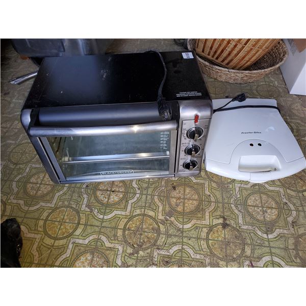 TOASTER OVEN & WAFFLE MAKER