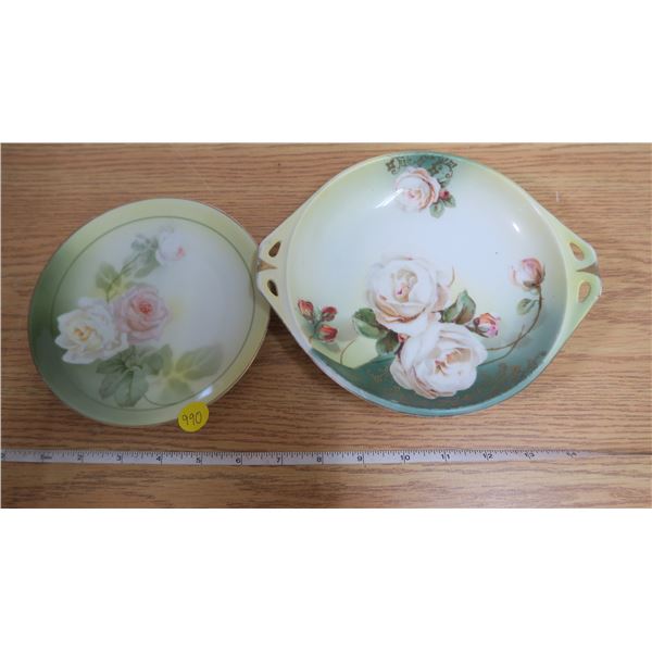 2 German R&S Decorative Plates