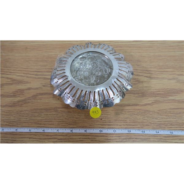 Silverplate Flower Frog