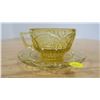 Image 3 : Yellow Ware Cup and Saucer