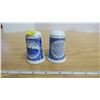 Image 1 : Pair of Vintage Louisbourg, Nova Scotia, Salt and Pepper Shakers