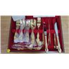 Image 2 : Vintage "Royal Sealy" Goldplated Cutlery Set - very nice